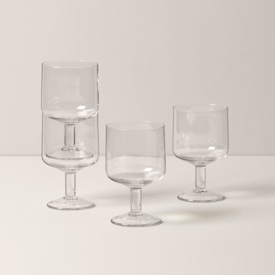 Stackable Wine Glasses - Set of 4